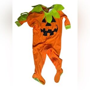 Orange Pumpkin Baby Costume